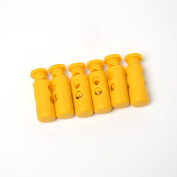 8mm Diameter Colored Plastic Cord Locks 96 Pack(6 Colors) - Image 4