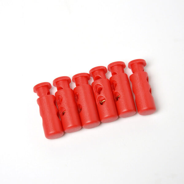 8mm Diameter Colored Plastic Cord Locks 96 Pack(6 Colors) - Image 3