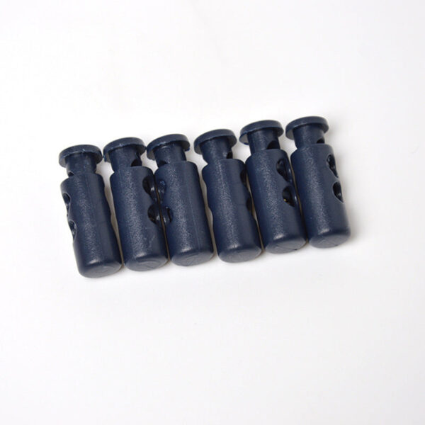 8mm Diameter Colored Plastic Cord Locks 96 Pack(6 Colors) - Image 6