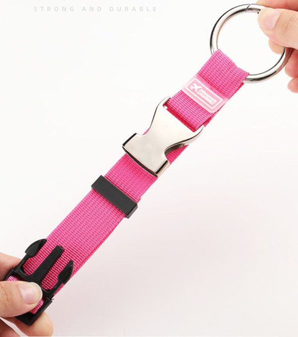 6 Colors Travel Add-a-Bag Luggage Strap with Ring Hooks Buckle - Image 4