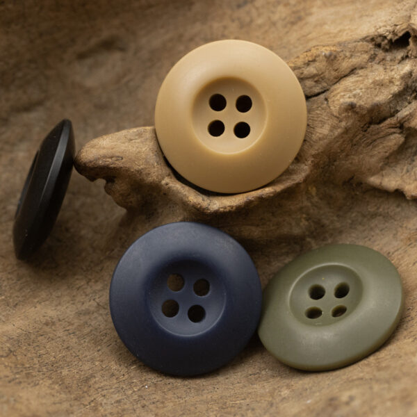 Double-Sided Resin Buttons for Corduroy Jackets 50 Pack