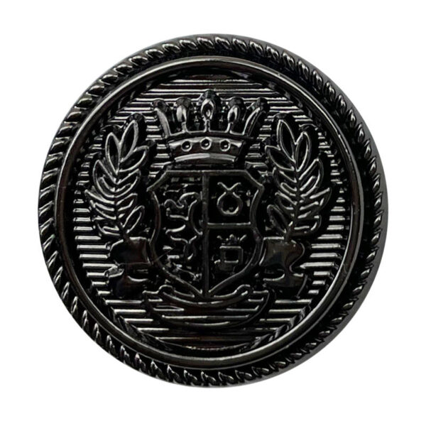 British Wheat Crown Metal Shank Buttons for Suits 10pcs