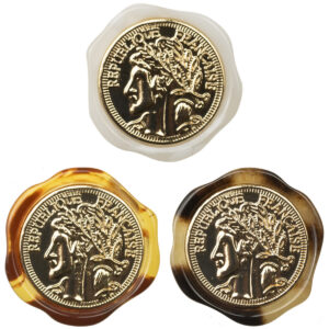 Irregular Metal Beauty Portrait Resin Shank Buttons,10pcs 