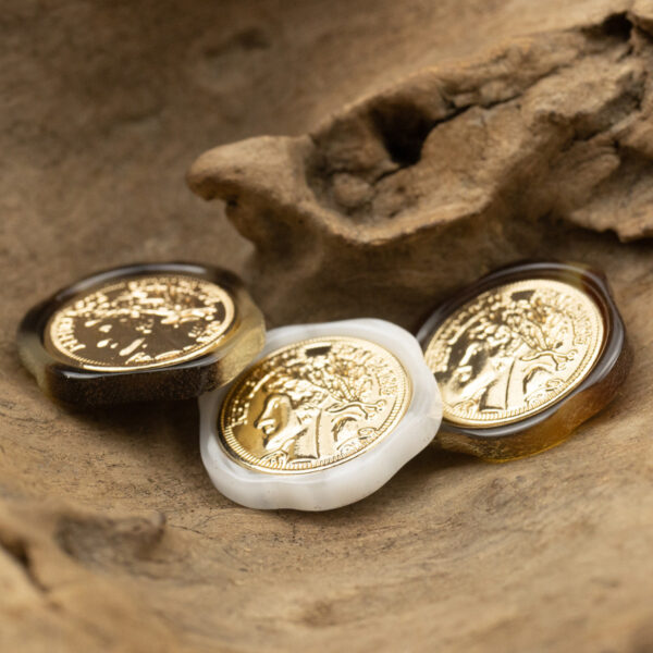 Irregular Metal Beauty Portrait Resin Shank Buttons,10pcs