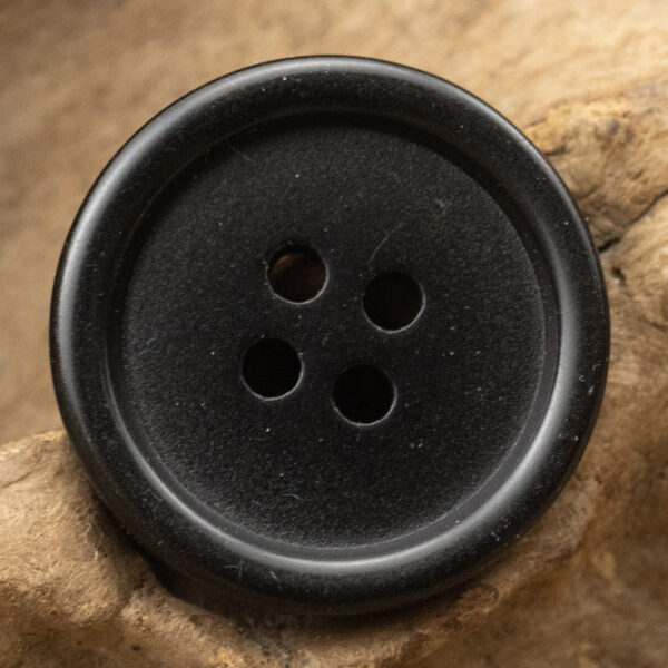 Gray Round Resin Buttons for Autumn-Winter Woolen Coats,20PCS