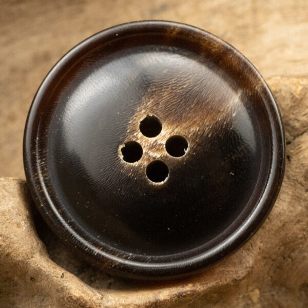 Natural Genuine Horn Black Buttons for Chinese Tang Suit 10pcs - Lots of Buttons