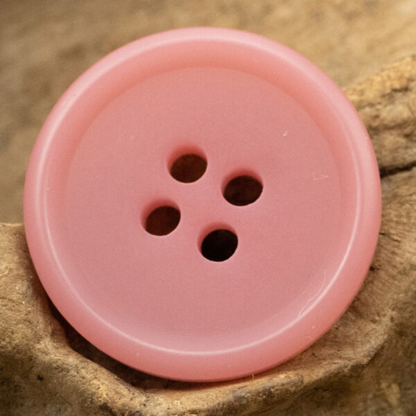 Pastel Color Resin Flat Buttons 20pcs
