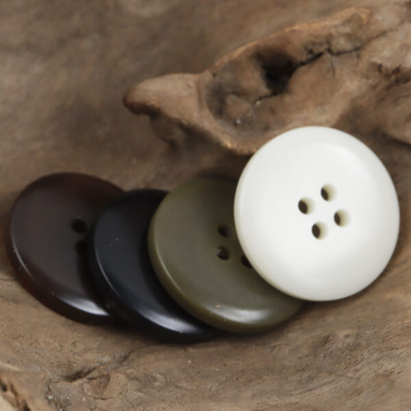 Round 4 Hole Retro Resin Buttons for Hoodies and Dresses,20pcs