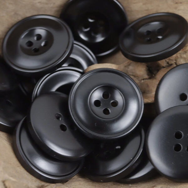 Round 4 Hole Retro Resin Buttons for Hoodies and Dresses,20pcs