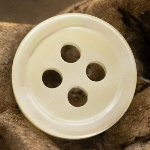 Beige Shell Buttons for Retro Silk Shirts Dresses 10pcs - Image 6