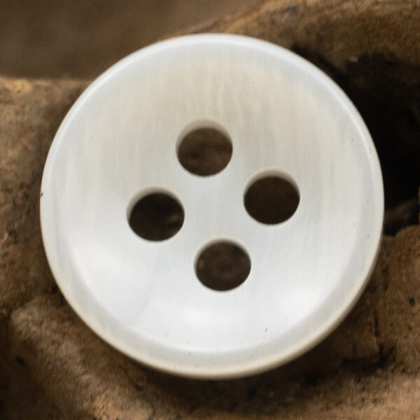11.5mm Thick White Shell Buttons for Hepburn Elegant Dresses 24 Pack - Image 5