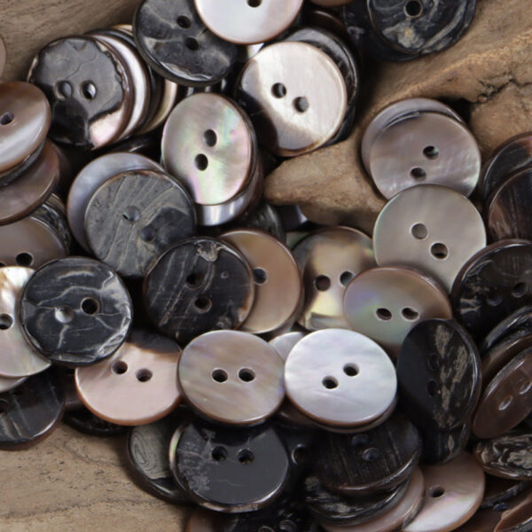 Natural Pink Mother of Pearl Buttons for Women's Commuter Tops 20pcs
