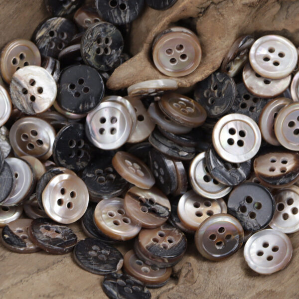 Natural Pink Mother of Pearl Buttons for Women's Commuter Tops 20pcs
