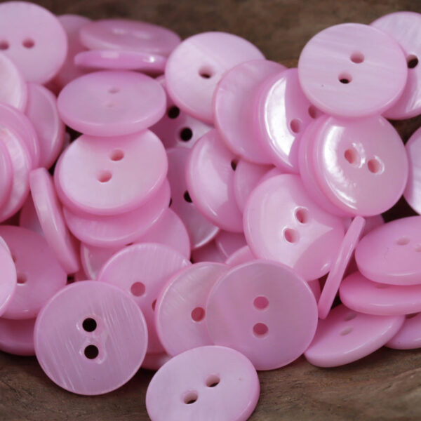 Dual Flat Two-Hole Shell Buttons for DIY Bracelets,10PCS