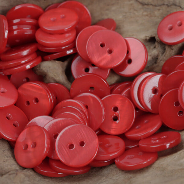 Dual Flat Two-Hole Shell Buttons for DIY Bracelets,10PCS