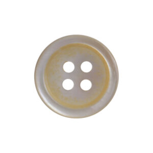 Genuine Irregular Light Beige Shell Buttons 10pcs 
