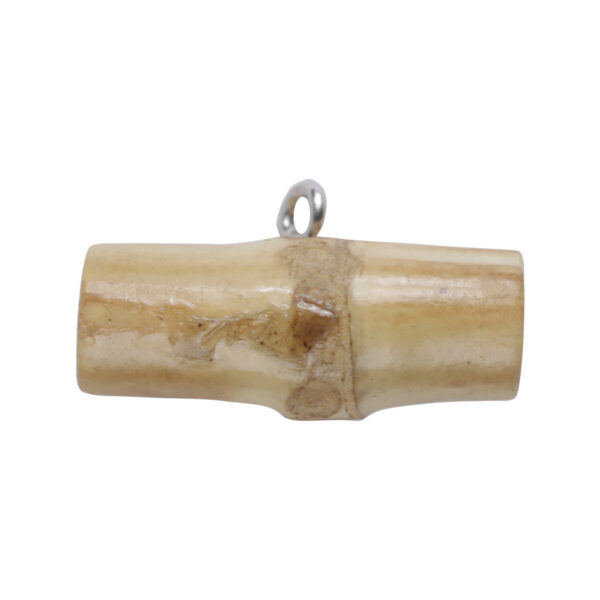 30mm Natural Bamboo Knot Metal Buckles 10PCS