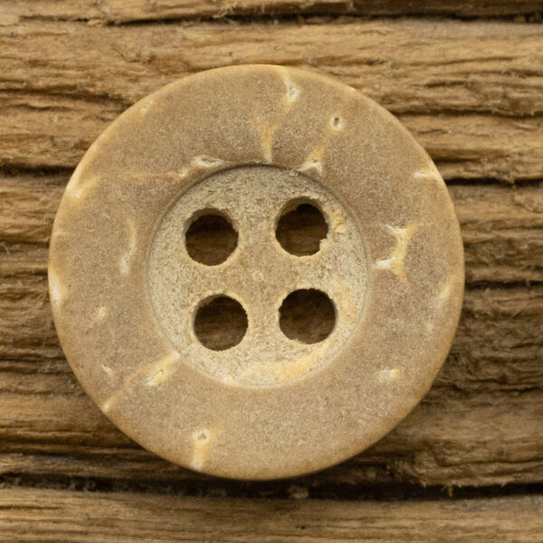 Round Coconut Shell Buttons for Kids' Clothes DIY 100pcs
