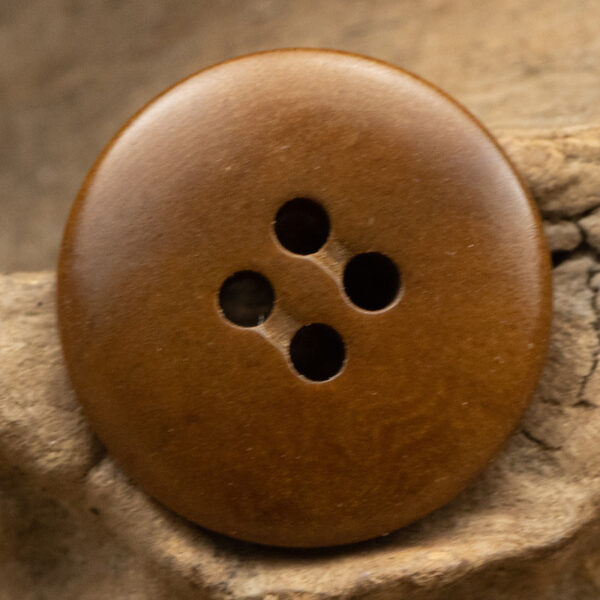 15-25mm Dark Blue Reddish Brown Sustainable Natural Fruit Buttons 10pcs - Image 5