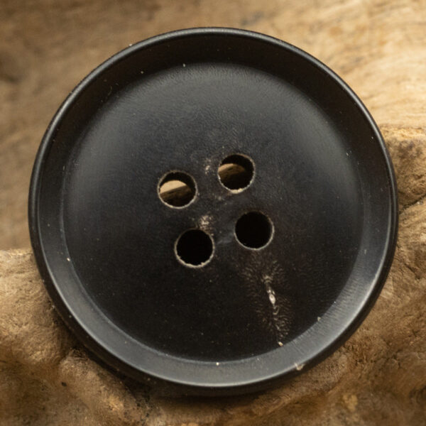 Black Horn Buttons for Winter Outwear 10pcs - Lots of Buttons