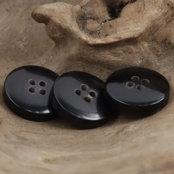 15-28mm Natural Real Horn Buttons for Luxury Suits Pants 10pcs - Image 4