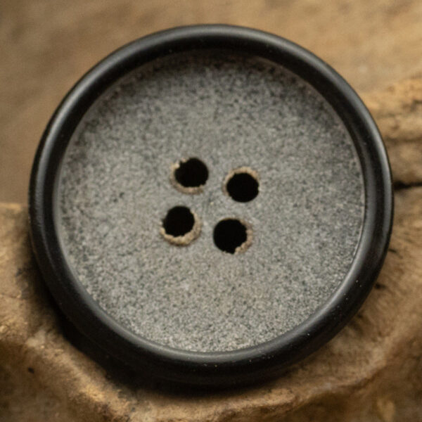 Frosted Silver Gray Ginger Yellow Horn Buttons for Leather Jackets 10pcs - Image 4
