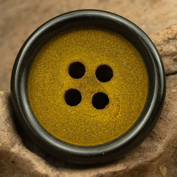Frosted Silver Gray Ginger Yellow Horn Buttons for Leather Jackets 10pcs - Image 5