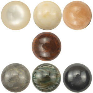 Chinese Style Cheongsam Hanfu Stone Metal Shank Buttons,10pcs 
