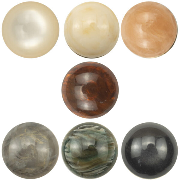 Chinese Style Cheongsam Hanfu Stone Metal Shank Buttons,10pcs