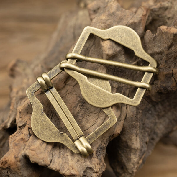Suit Vests Waistband Double-Needle Brass Buckle Adjustment Buttons 10pcs - Image 3