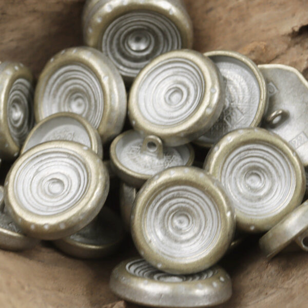 Antique Color Bowl-Shaped Shank Metal Buttons,10PCS