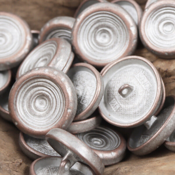 Antique Color Bowl-Shaped Shank Metal Buttons,10PCS