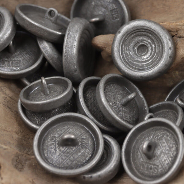 Antique Color Bowl-Shaped Shank Metal Buttons,10PCS