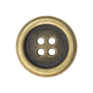 Vintage Bronze Metal Buttons for Denim Jackets and Vests - 10pcs - Lots of Buttons