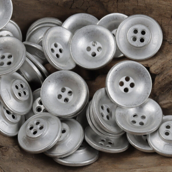 Bronze Bowl-Shaped Metal Buttons for Retro Trendy Overcoats 10pcs - Image 4