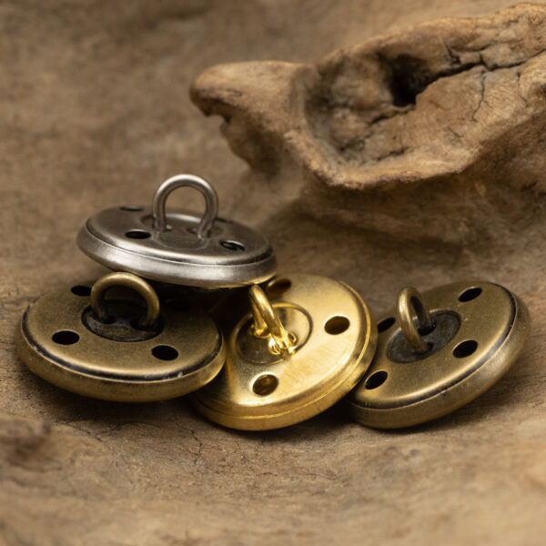 Bronze Brass Shank Button for Japanese High School Uniforms - 10pcs - Lots of Buttons