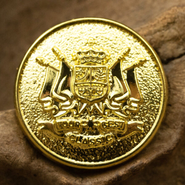 Golden Double Lion Shield Metal Buttons for Japanese School Uniforms 10pcs - Image 5