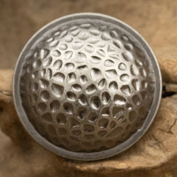 Tea Gold Mushroom Shank Metal Buttons for Denim Jackets - 10pcs - Lots of Buttons