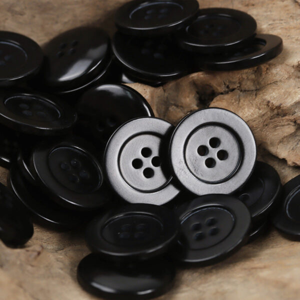 Red-Orange Natural Tagut Nut Buttons for Shirts Cardigans 10pcs - Image 6