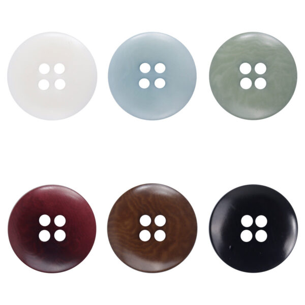 Eco-Friendly Natural Palm Fruit Buttons 30 Pack