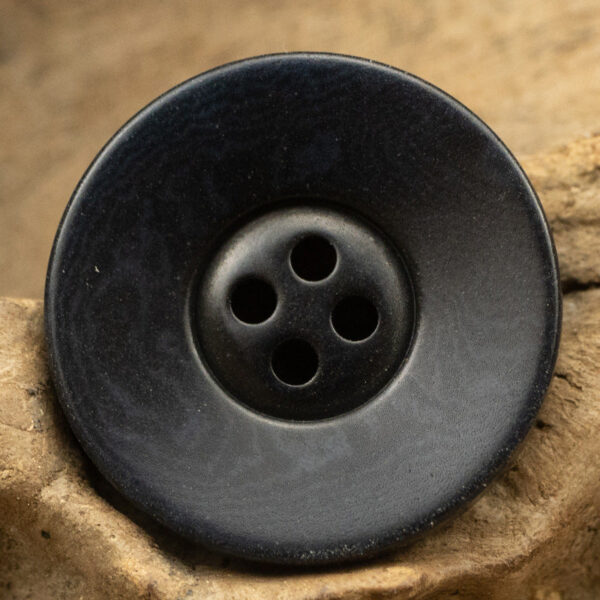 Ripple Natural Corozo Tagua Nut Buttons Round 4 Hole,10pcs
