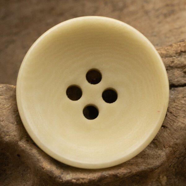 15-20MM Light Yellow Eco-Friendly Fruit Buttons 10pcs - Image 7
