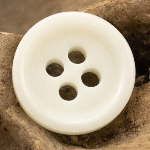 11.5mm Round Tagut Nut Buttons for Light Blue Polo Shirts -20pcs - Image 5