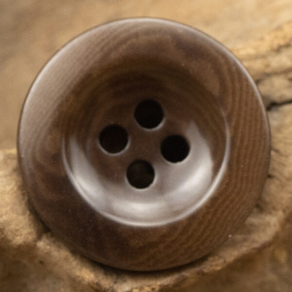 Dark Khaki Sustainable Fruit Buttons for Tailors and Designers 10pcs - Image 6