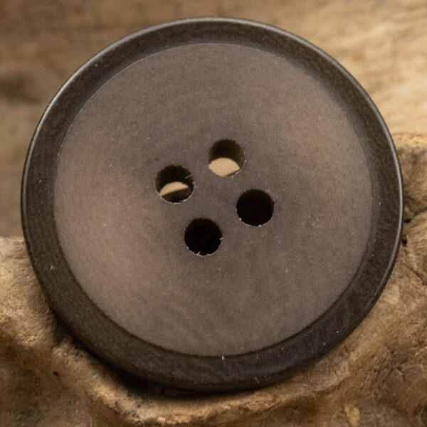 15-25MM Matte Black Brown Eco-Friendly Fruit Buttons 10pcs - Image 5