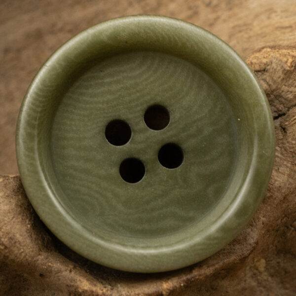 Vintage Thick-Edged Natural Fruit Tagut Nut Buttons for Jackets 10pcs - Image 5