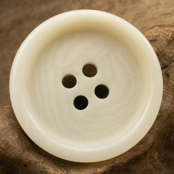Vintage Thick-Edged Natural Fruit Tagut Nut Buttons for Jackets 10pcs - Image 8
