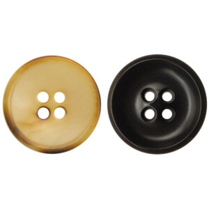 Burnished Natural Corozo Tagua Nut Buttons 10pcs 