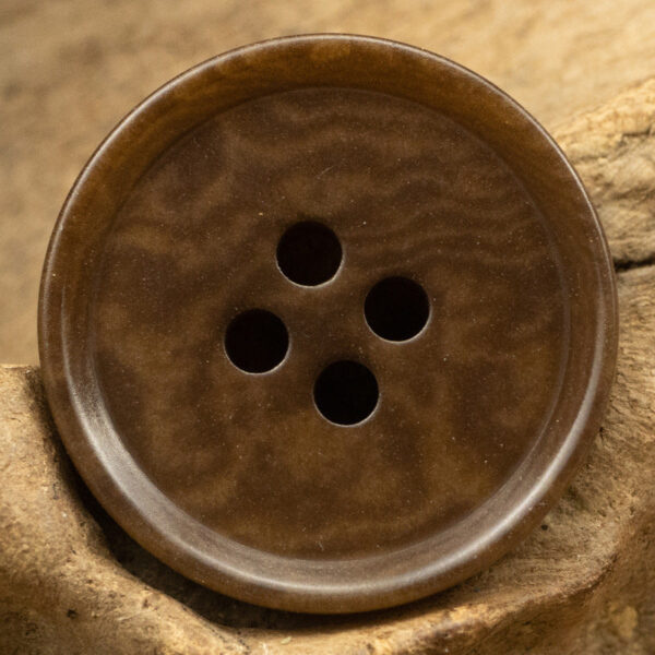 15/20mm Black White Brown Tagut Nut Corozo Buttons 10pcs - Image 5