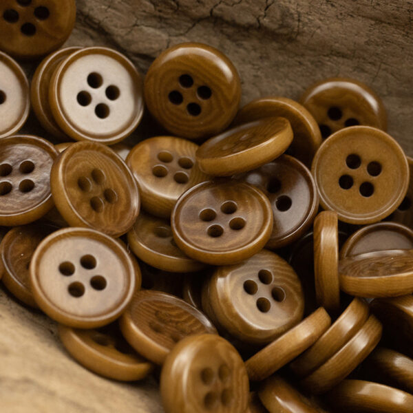 11.5/12.5mm Natural Fruit Buttons for Neutral Fashion Shirts 10pcs - Image 6